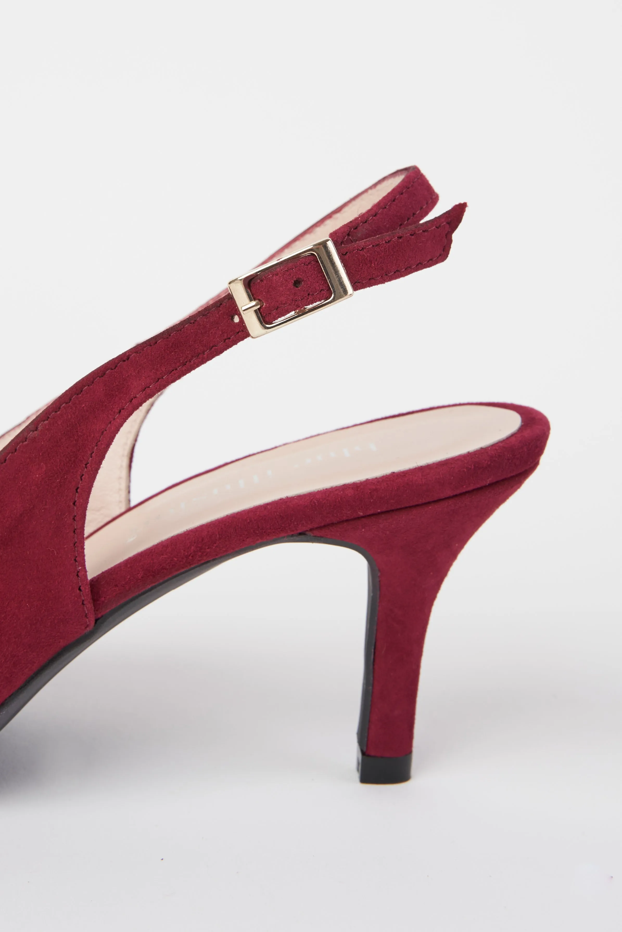 Abbey Burgundy Slingback