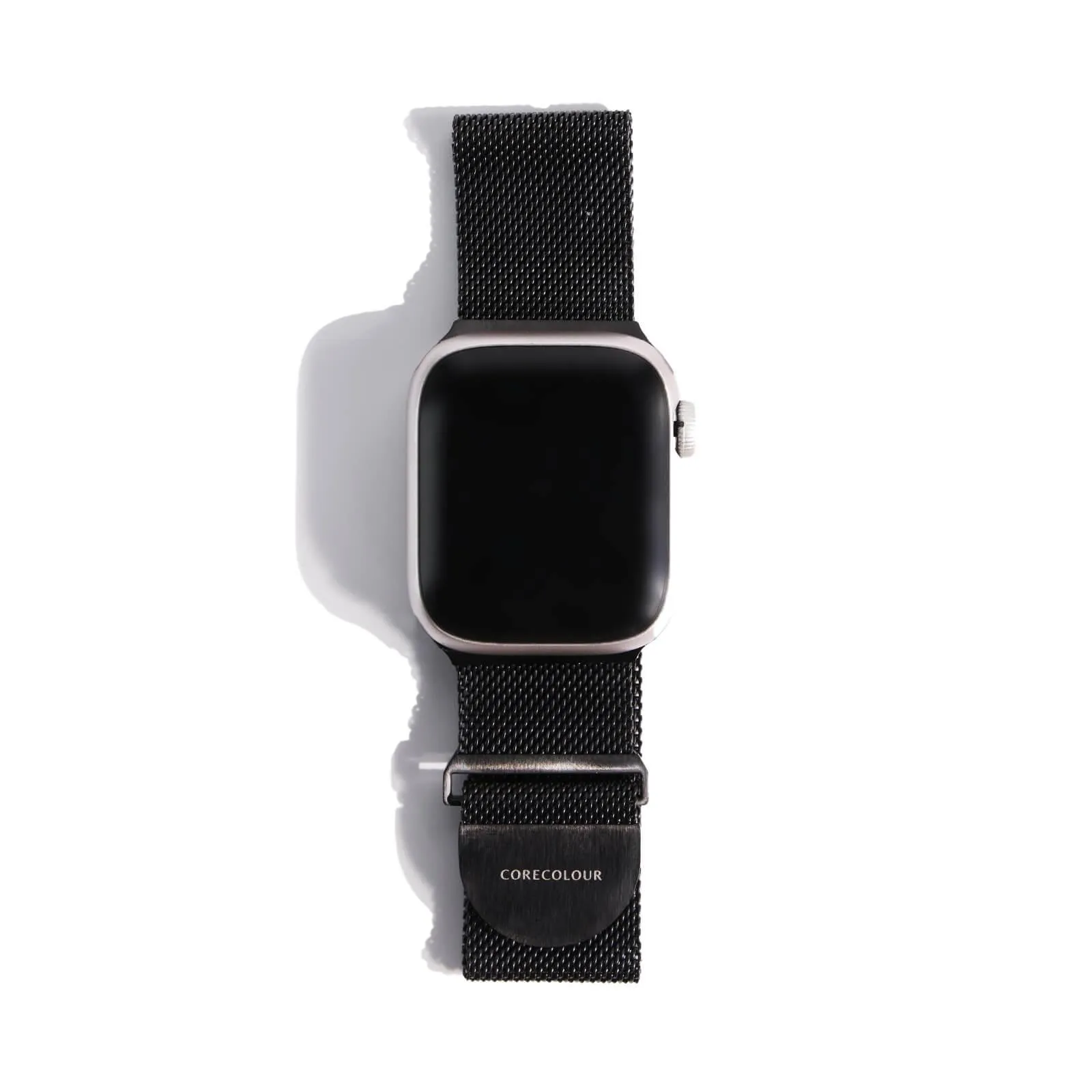 Apple Watch Strap Black Metal Mesh – Stainless Steel – 41mm – 49mm