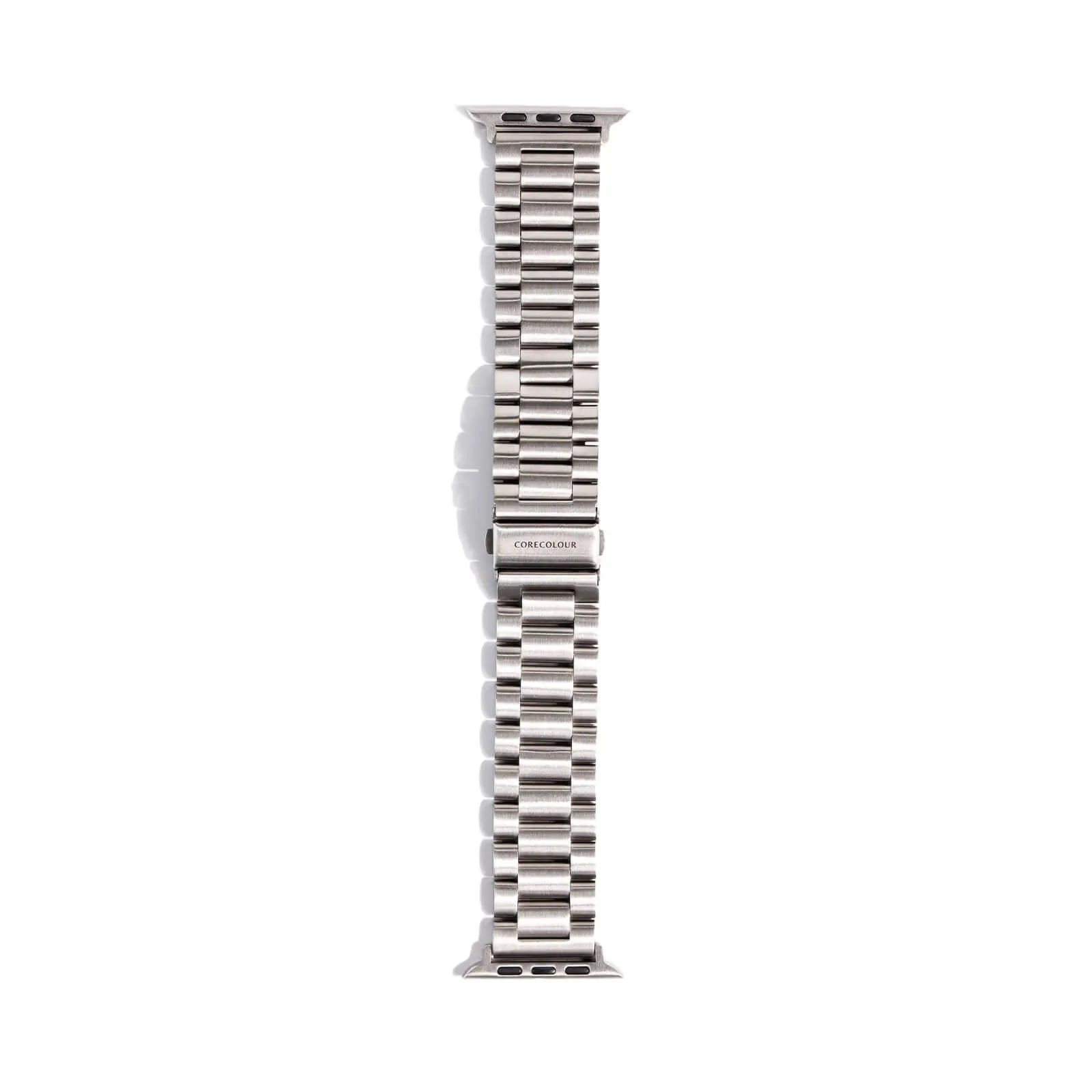 Apple Watch Strap Silver 3 Link – Stainless Steel – 38mm – 41mm