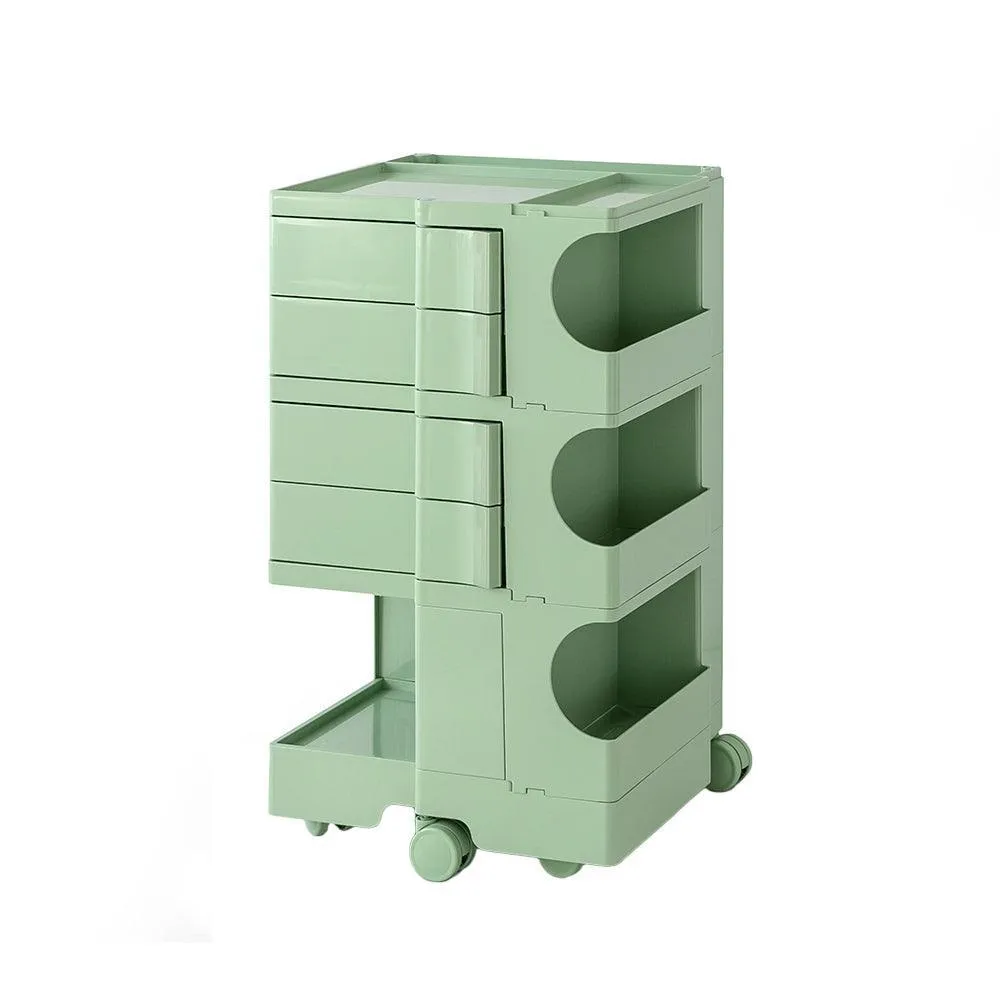 ArtissIn Replica Boby Trolley Storage Drawer Cart Shelf Mobile 5 Tier Green