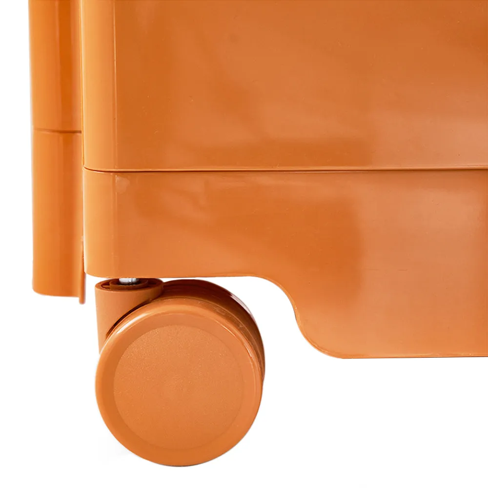 ArtissIn Storage Trolley Bedside Table 5 Tier Cart Boby Replica Orange