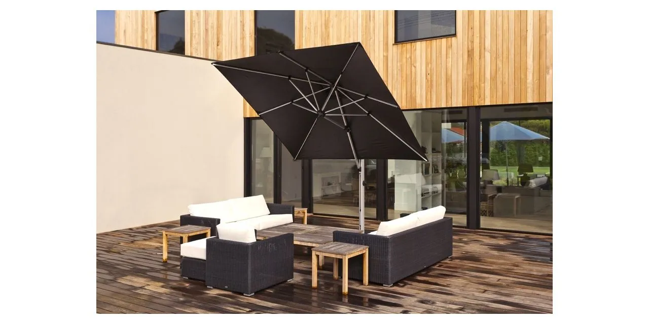 Australia | Instant Shade | The Aurora | Lightweight & Elegant Cantilever Umbrella - 2.8M SQ