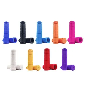 Bike Handlebar Grips, Single Lock on Handle Bar, for BMX, Mountain,,