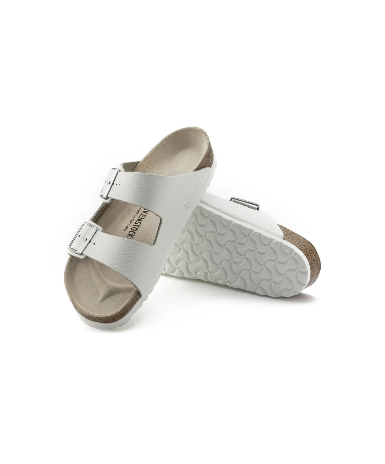 Birkenstock Arizona Leather White Sandals