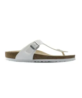 Birkenstock Gizeh Birko-Flor White Sandals