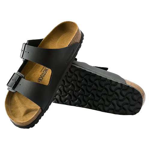 Birkenstock Ladies Sandals - Arizona  - Black Patent