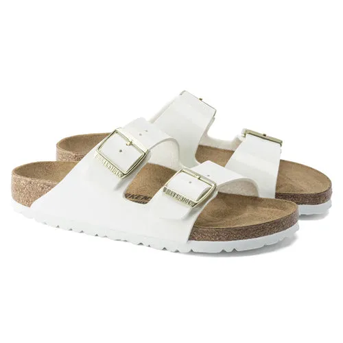 Birkenstock Ladies Sandals - Arizona - White Patent