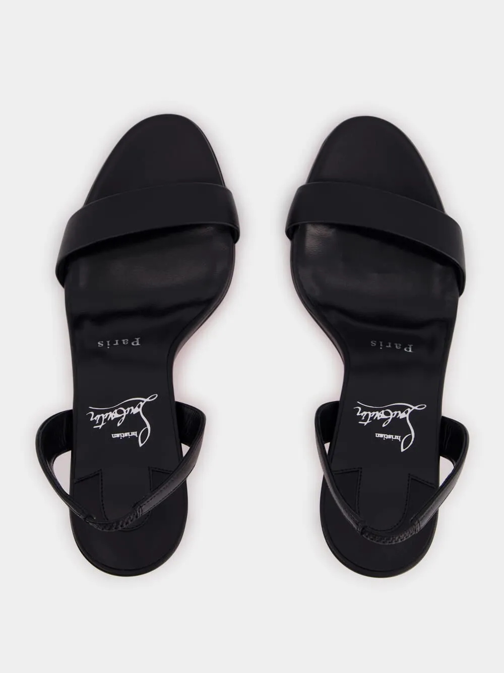 Black O Marylin Nappa Sandals