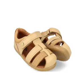 Bobux Step Up Todders Sandal Roam Parchment Beige 729220