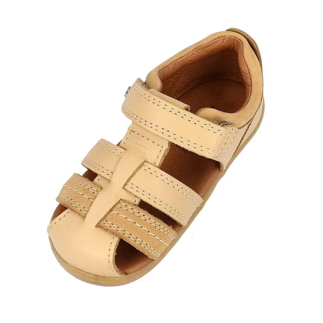 Bobux Step Up Todders Sandal Roam Parchment Beige 729220