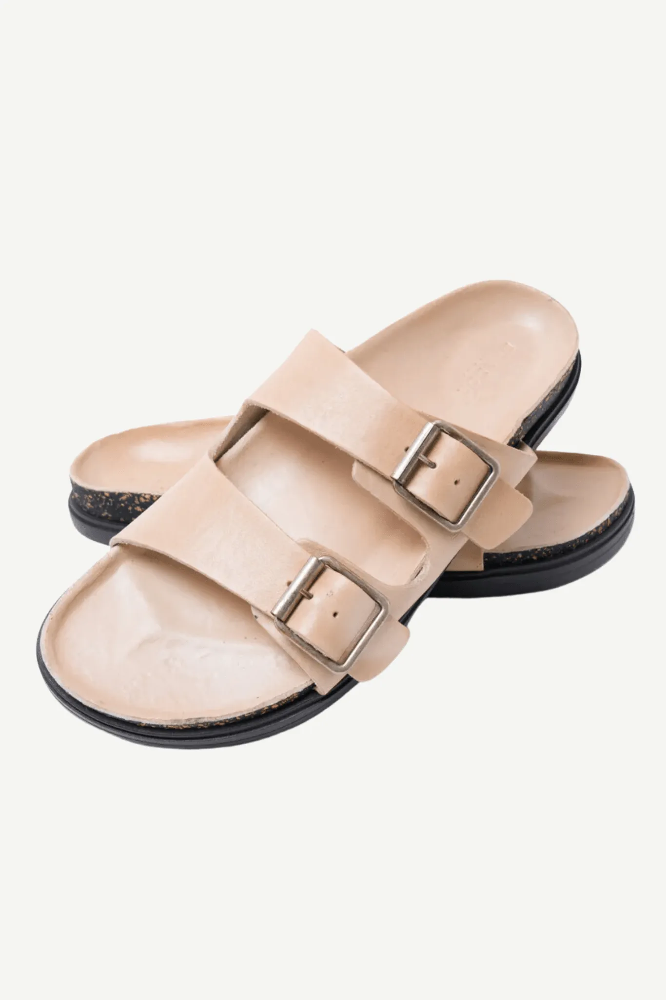 Brador Two Strap Sandal - Nude