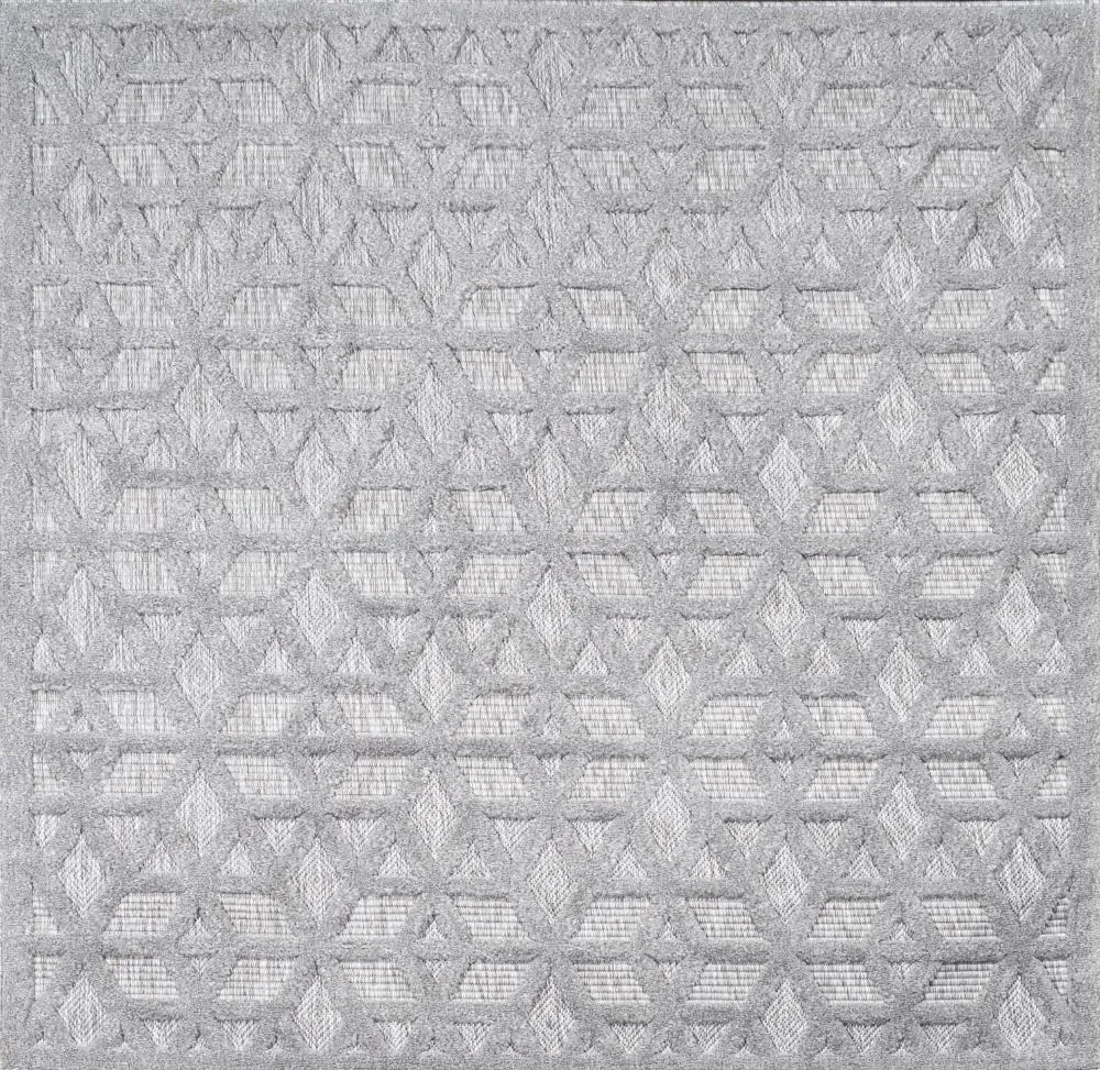 Celia neutral Geometric Indoor/outdoor Area Rug