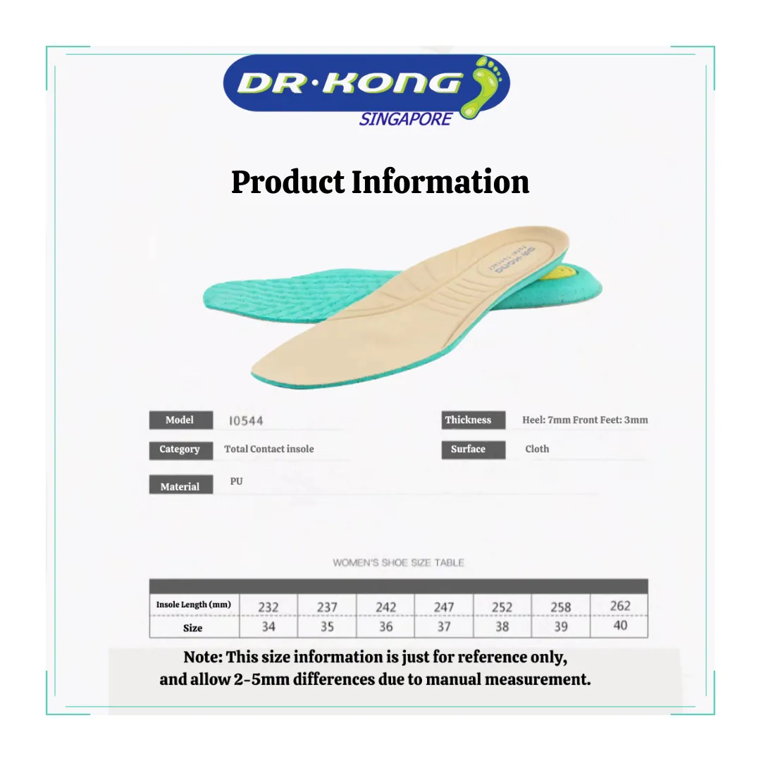 DR.KONG LADIES COMFORT INSOLES DK-I0544(RP : $29.90)