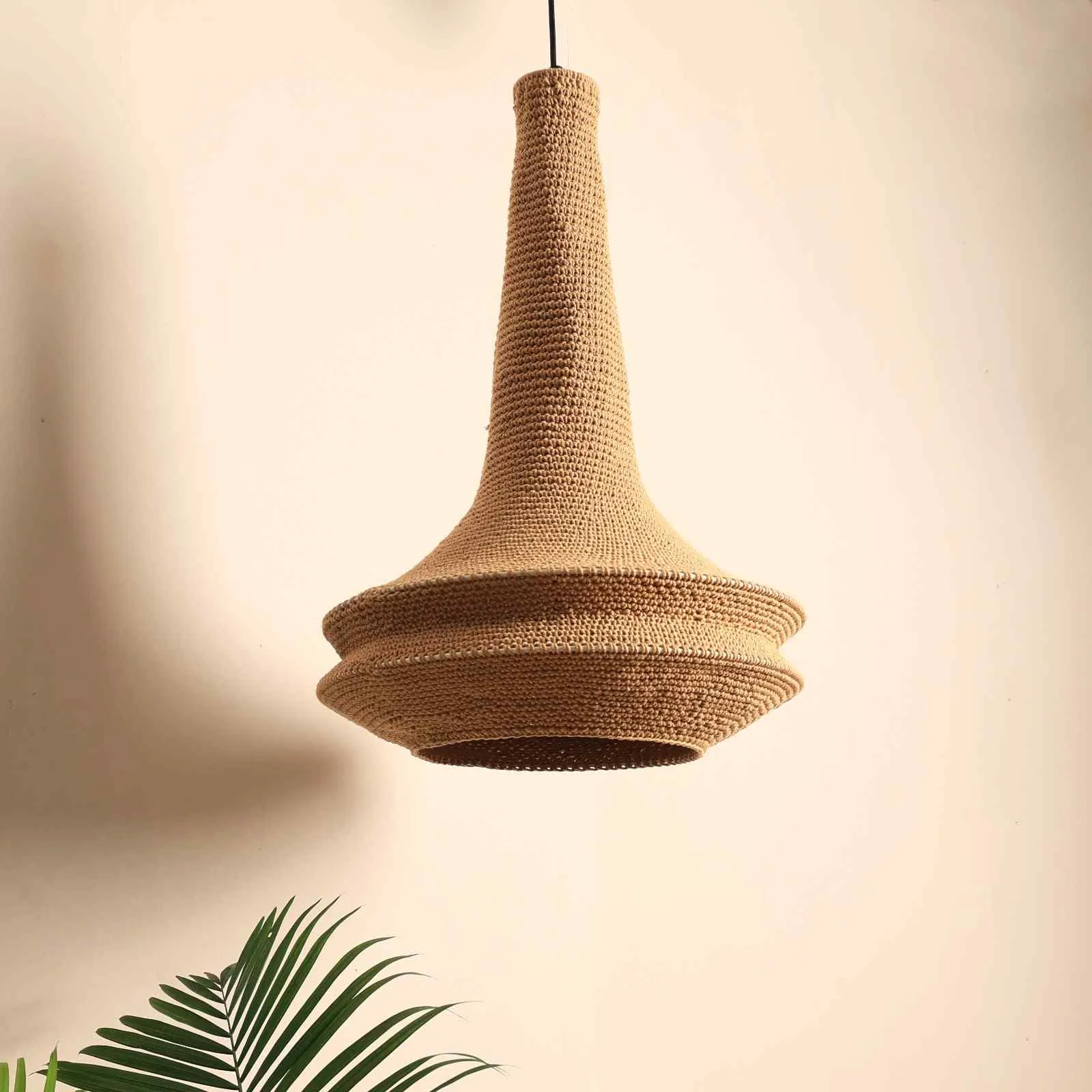 Earth Pendant Natural Lamp