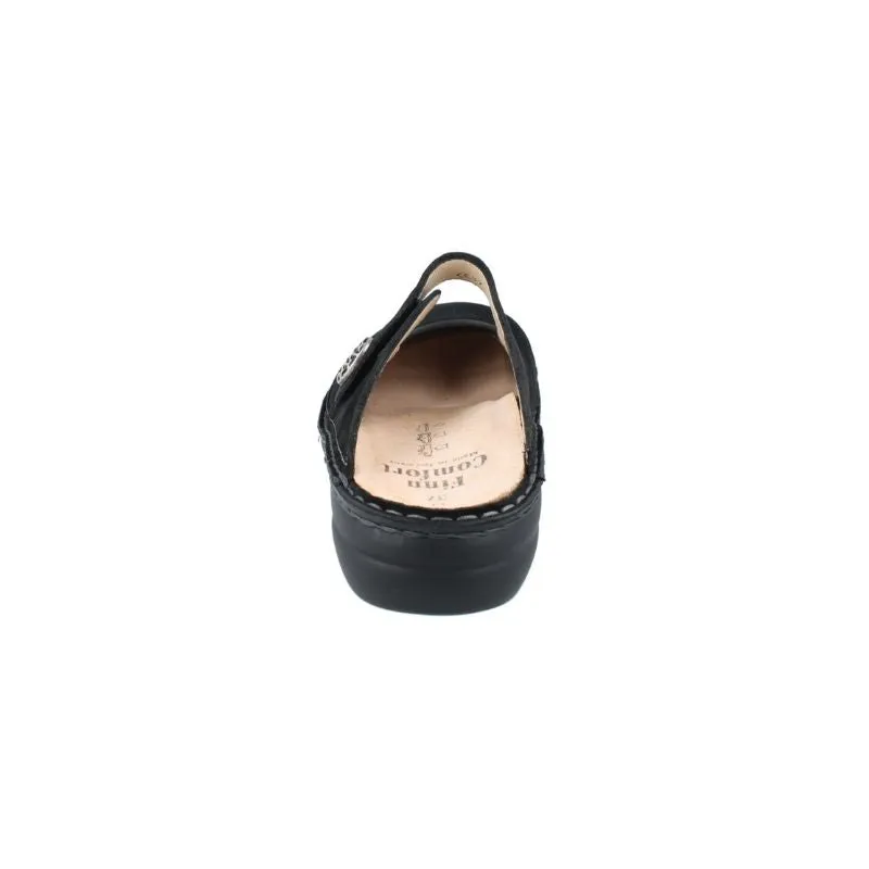 Finn Comfort Asinara Black Women's Clogs