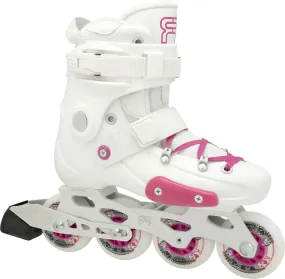 FR - FRJ - FR Junior Complete Skates - White Pink - Sale