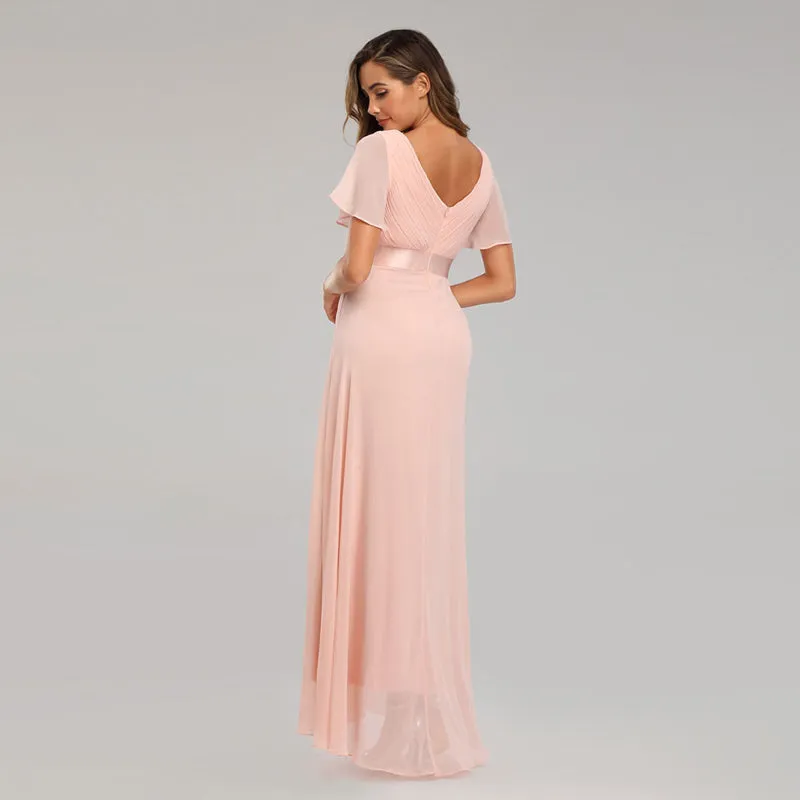 Funki Buys | Dresses | Women's Luxury Chiffon Evening Gown