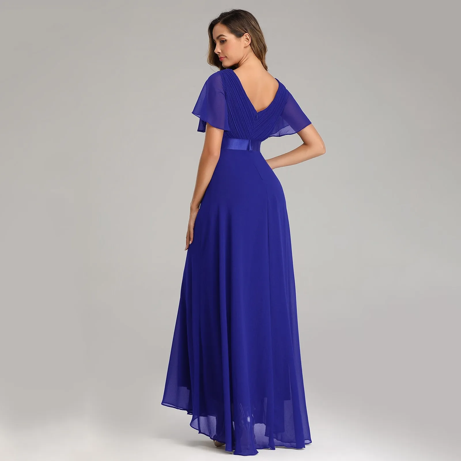 Funki Buys | Dresses | Women's Luxury Chiffon Evening Gown