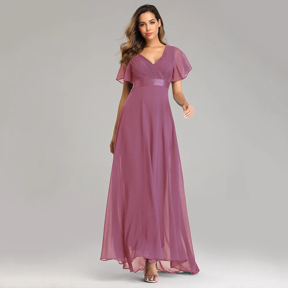 Funki Buys | Dresses | Women's Luxury Chiffon Evening Gown