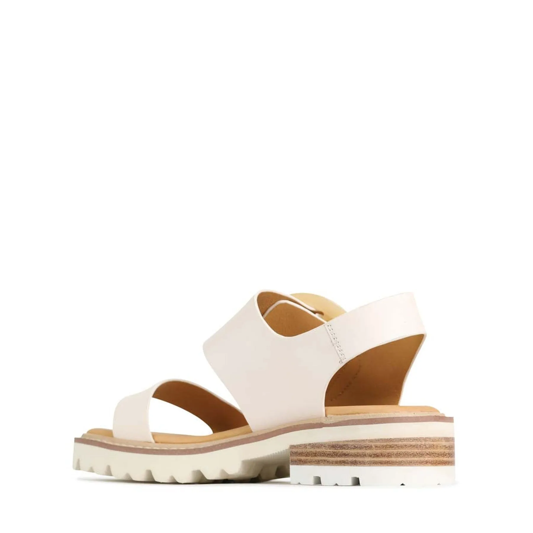 GILDA LEATHER ANKLE STRAP SANDALS