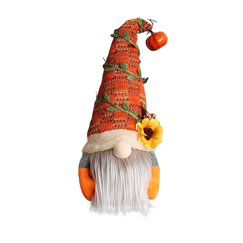 Halloween Gnome Decoration Faceless Plush Doll Dwarf Rudolph Doll For Halloween