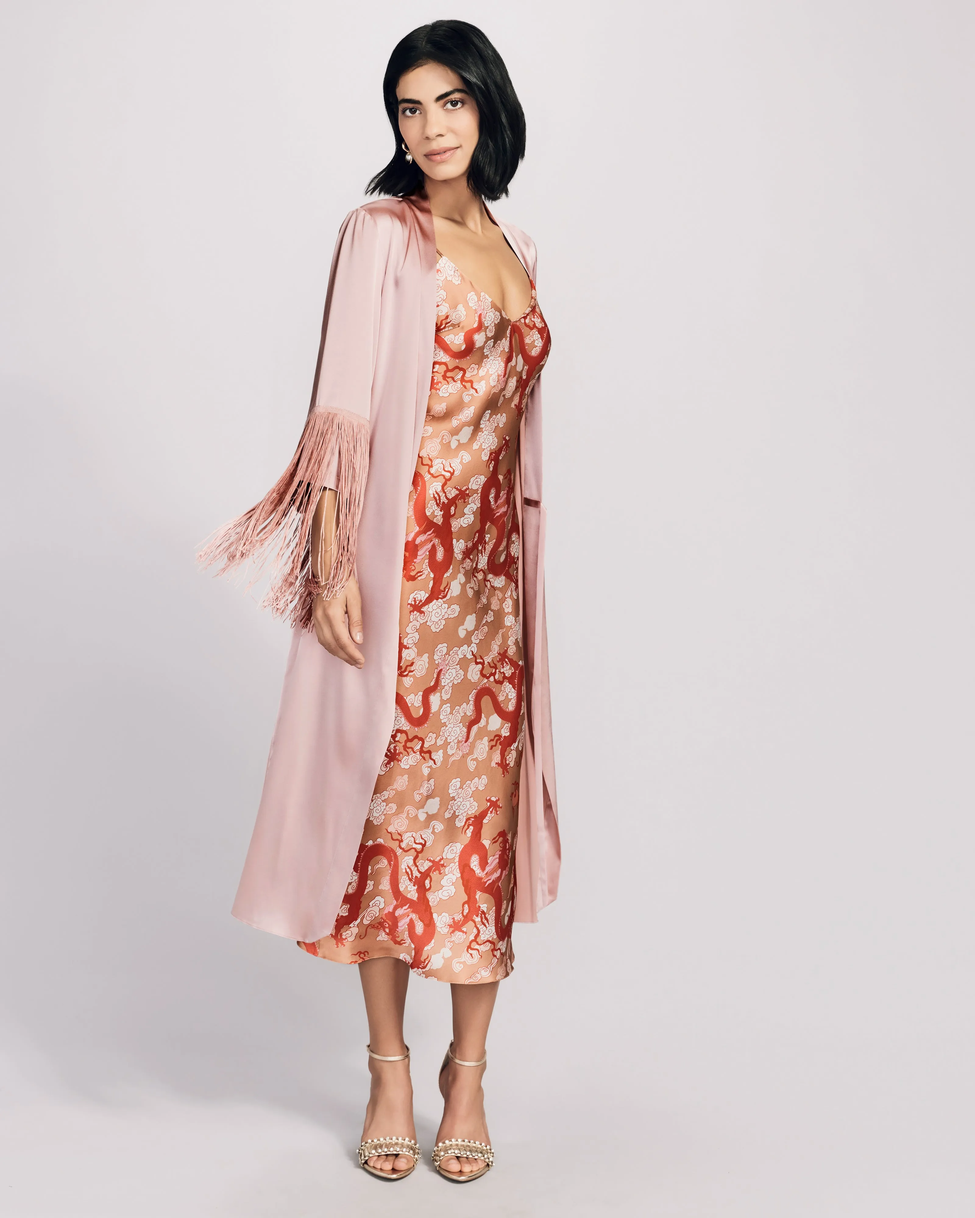 High Society Midi Robe