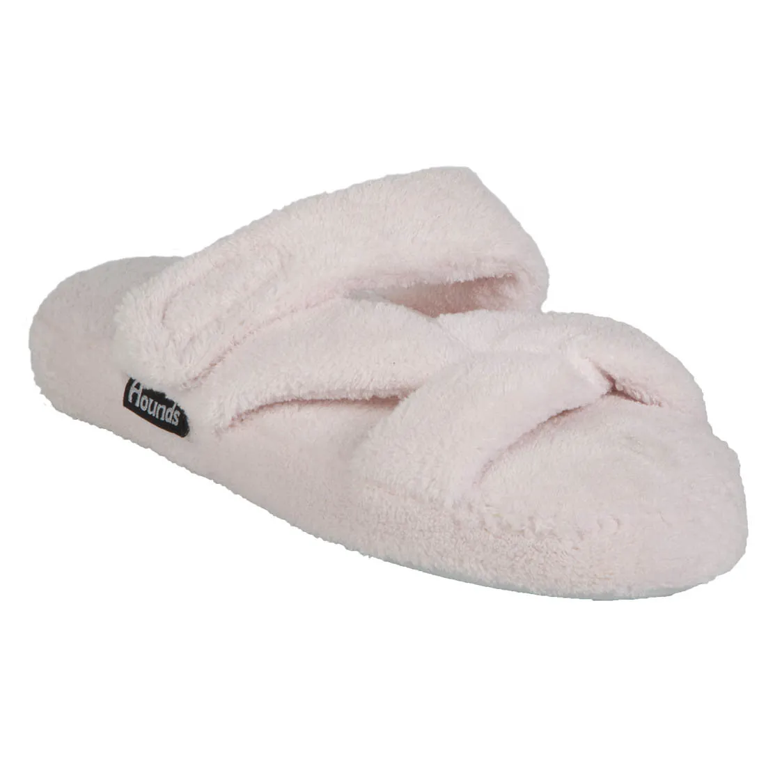 Hounds Women's Fluffy Z Slippers - Soft Pink