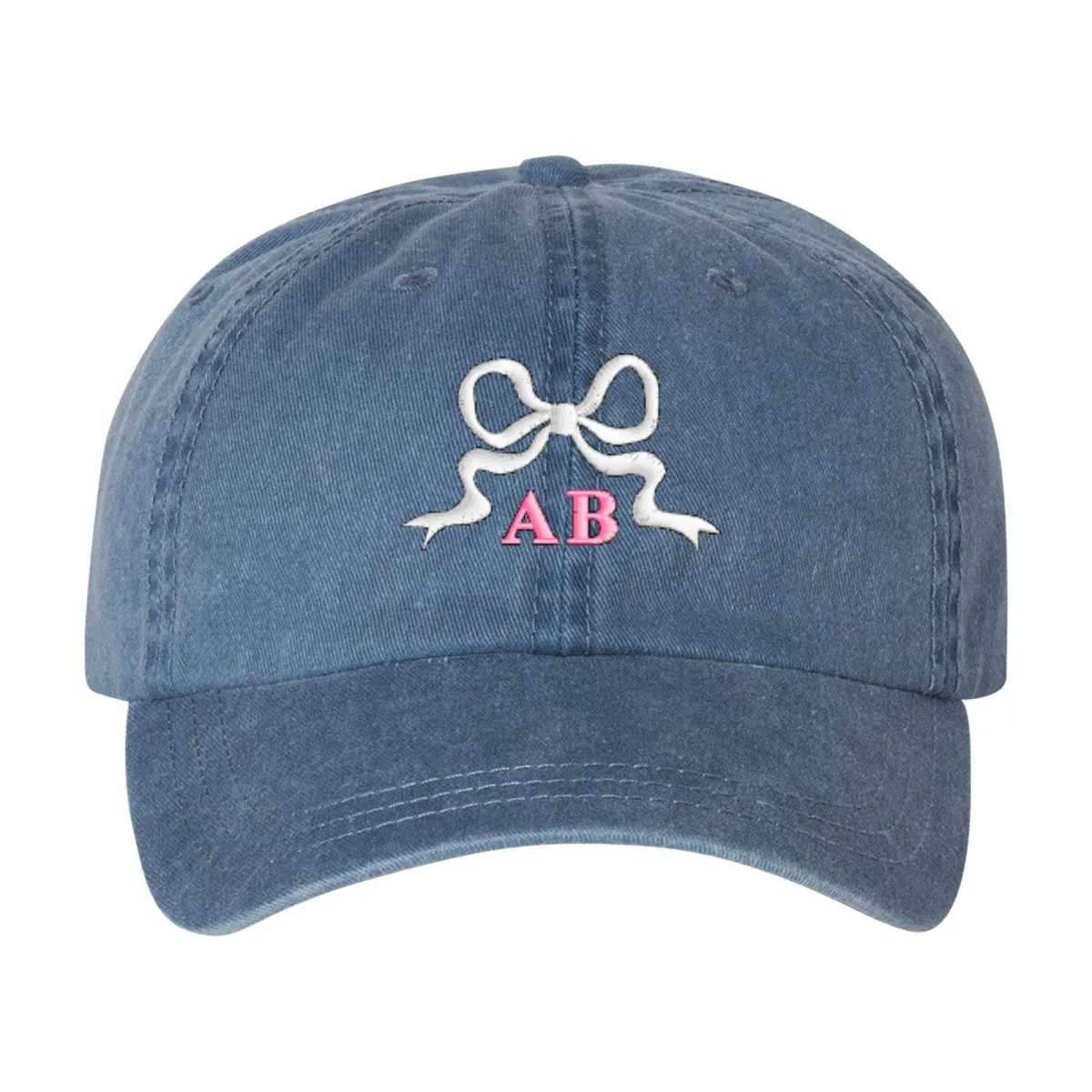 Initialed 'Tiny Bow' Baseball Hat