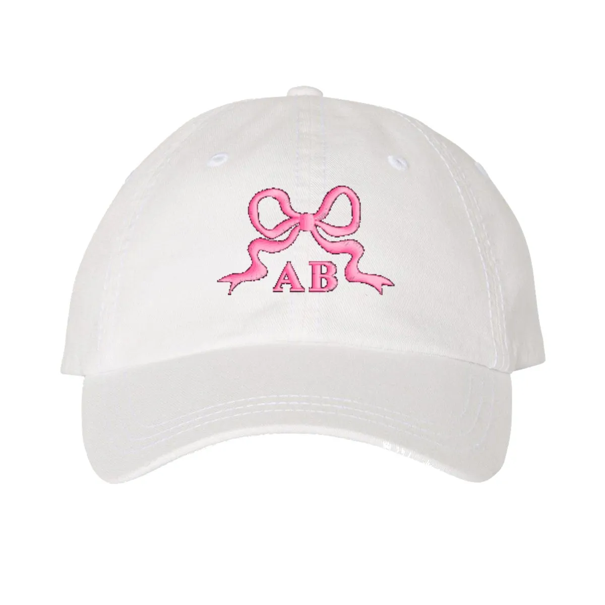 Initialed 'Tiny Bow' Baseball Hat