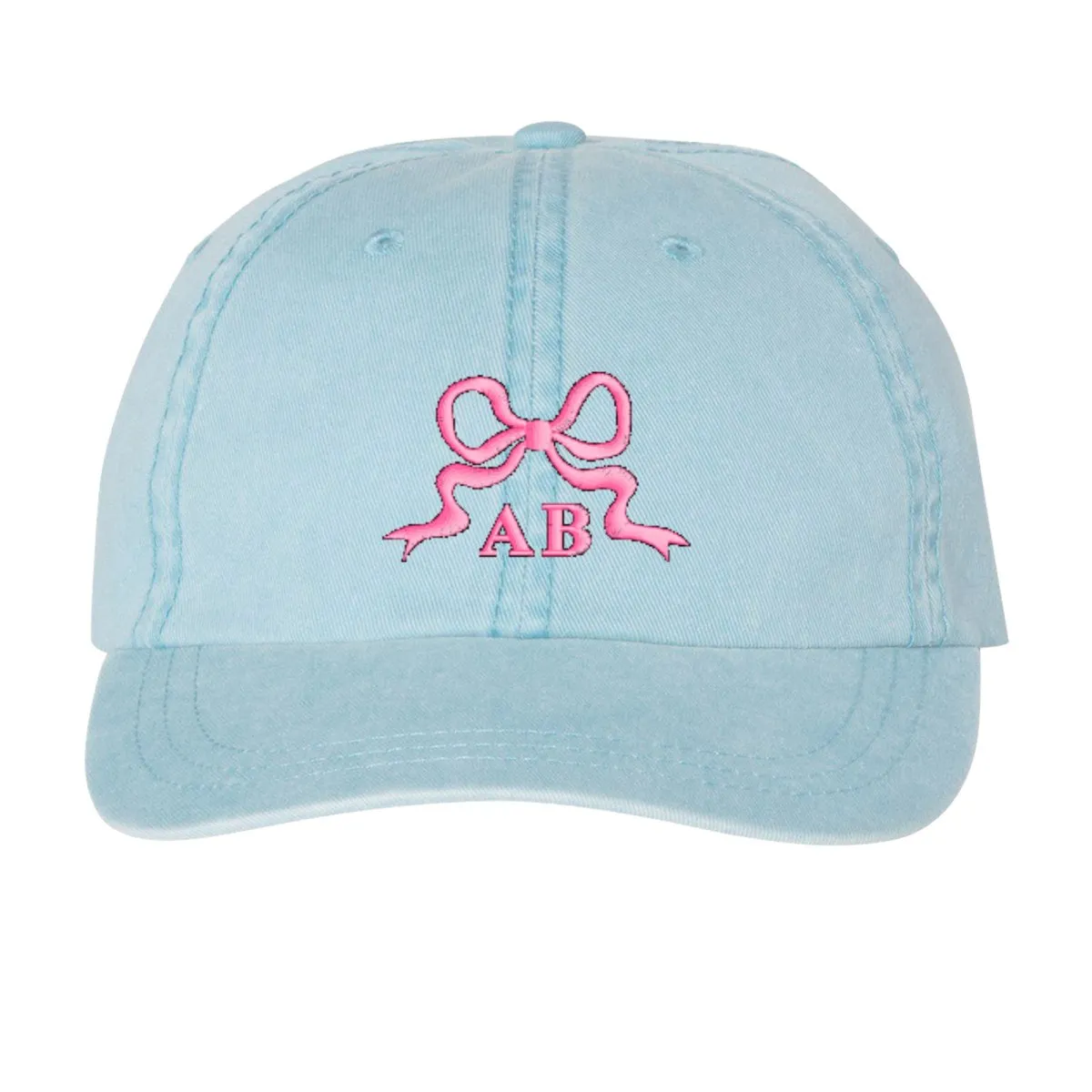 Initialed 'Tiny Bow' Baseball Hat