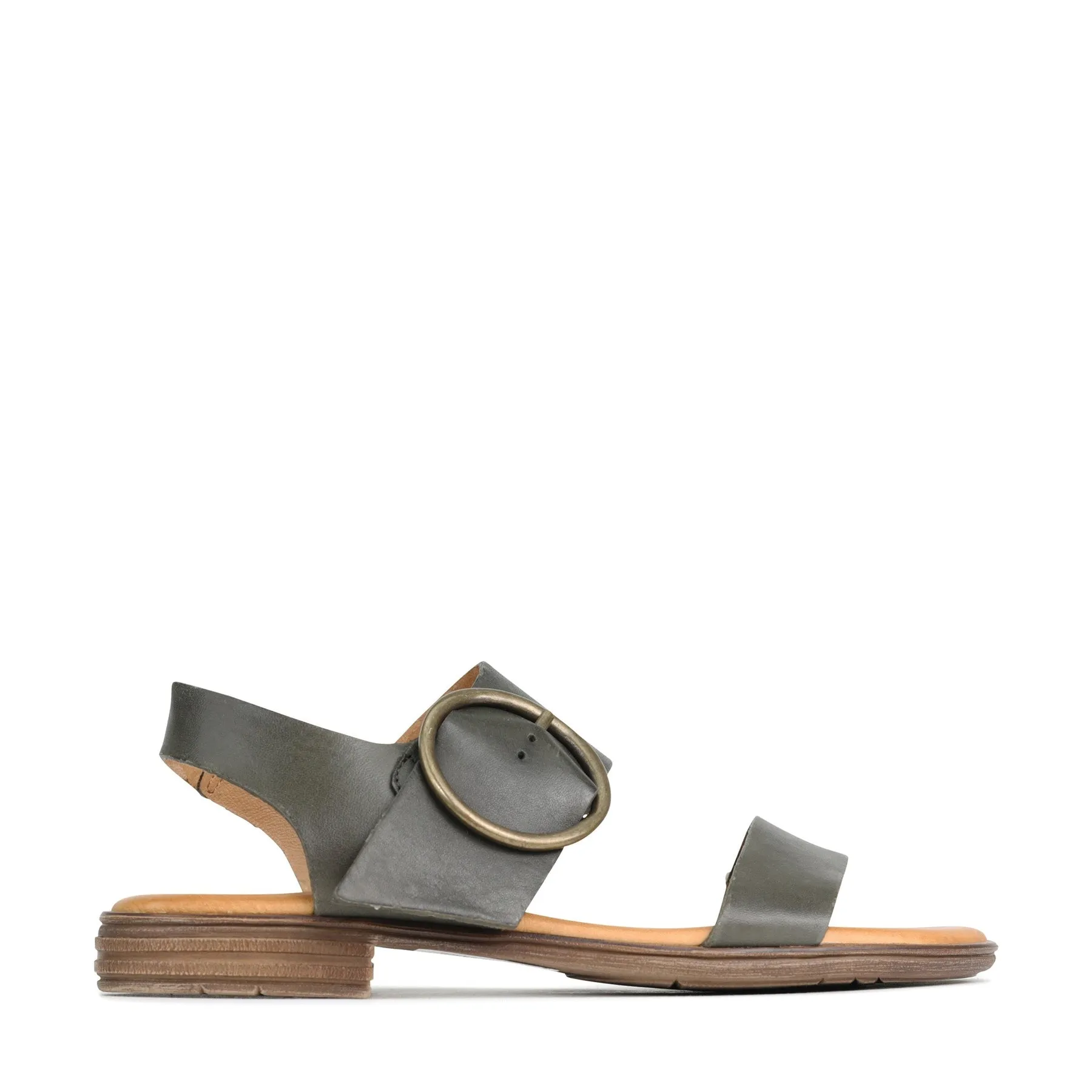 KASSIDY ANKLE STRAP SANDALS LEATHER