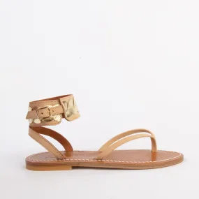 K.JACQUES SANDALS BOUCANIER MIEL NATUREL