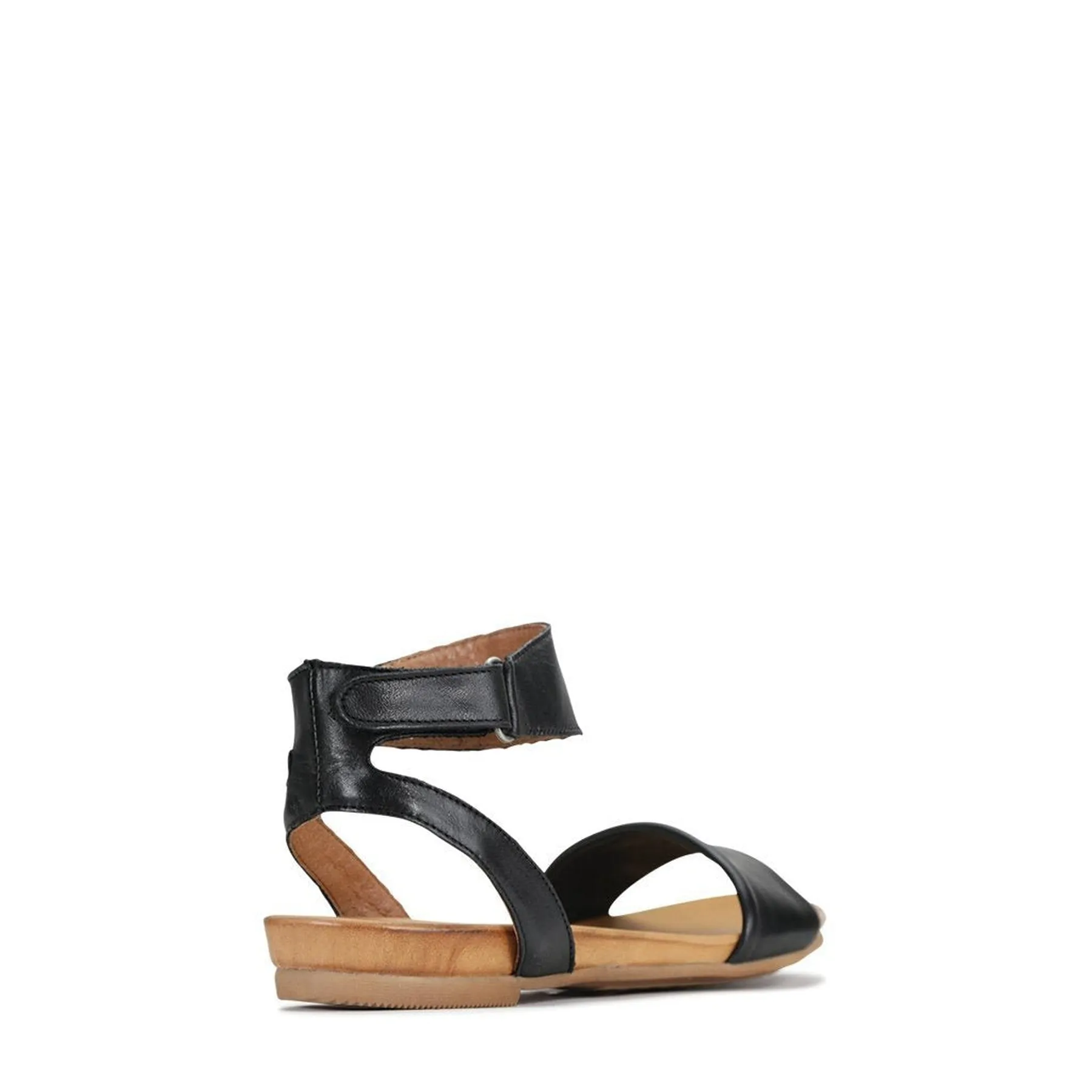 LAUREN ANKLE STRAP SANDALS LEATHER