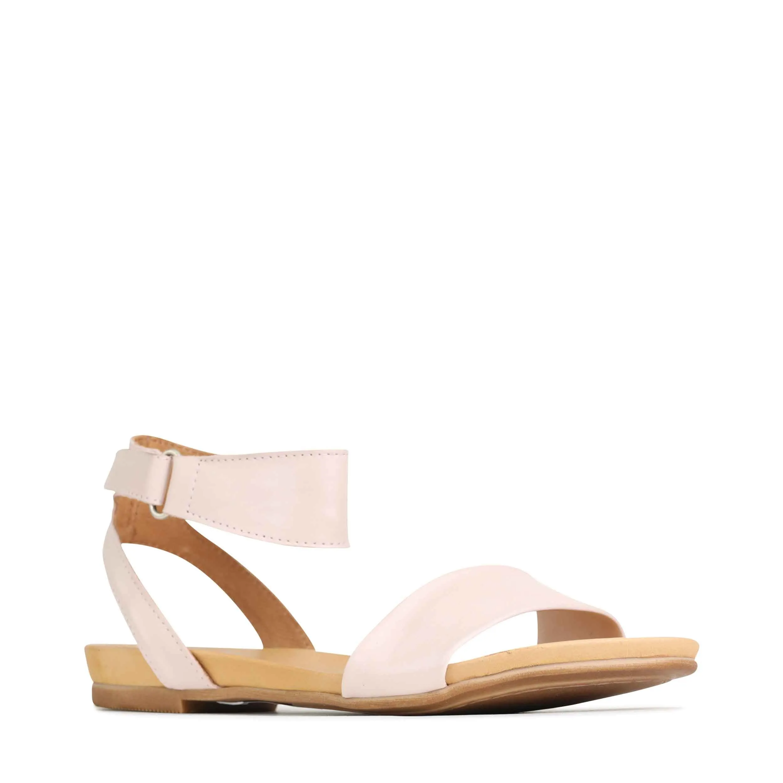 LAUREN ANKLE STRAP SANDALS LEATHER