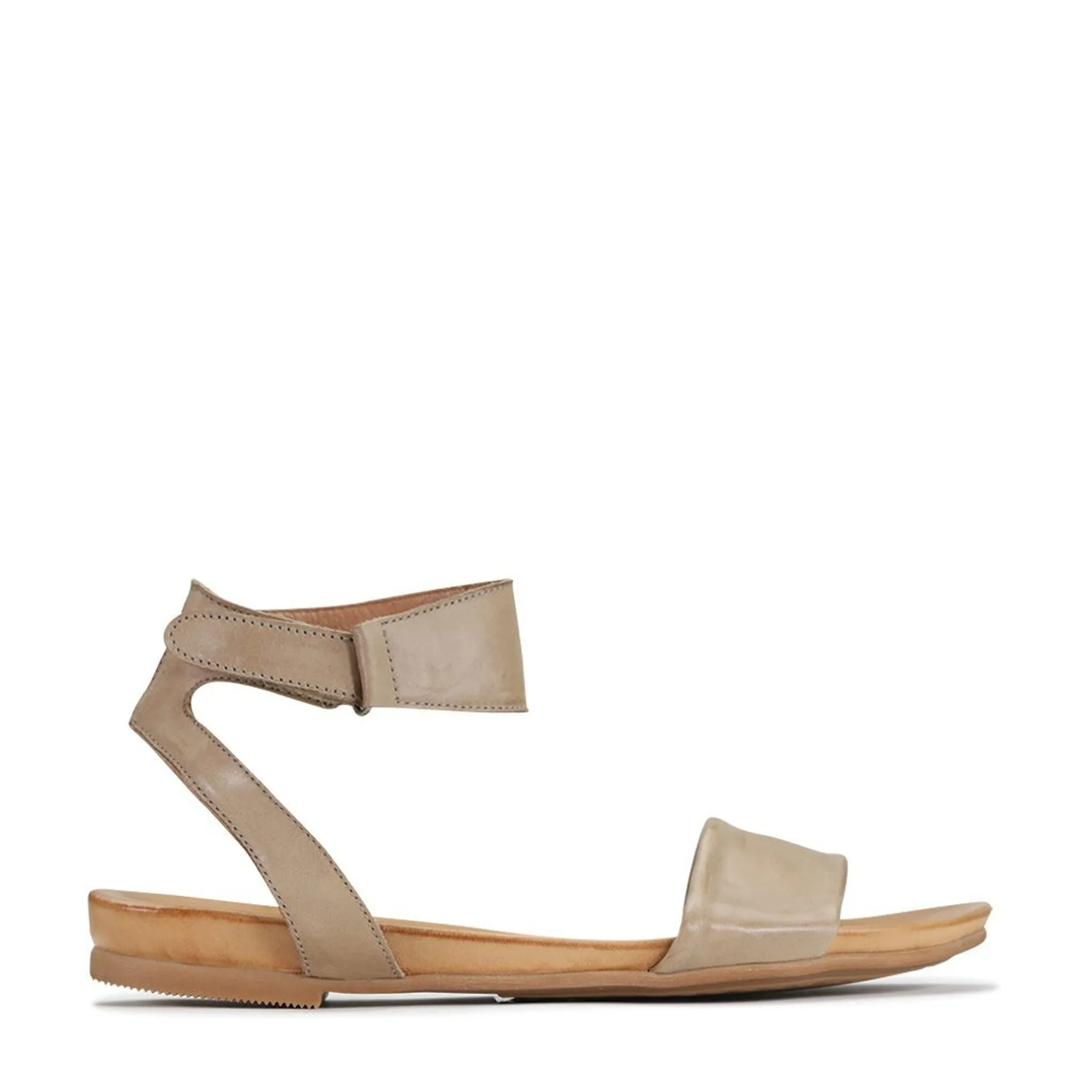 LAUREN ANKLE STRAP SANDALS LEATHER