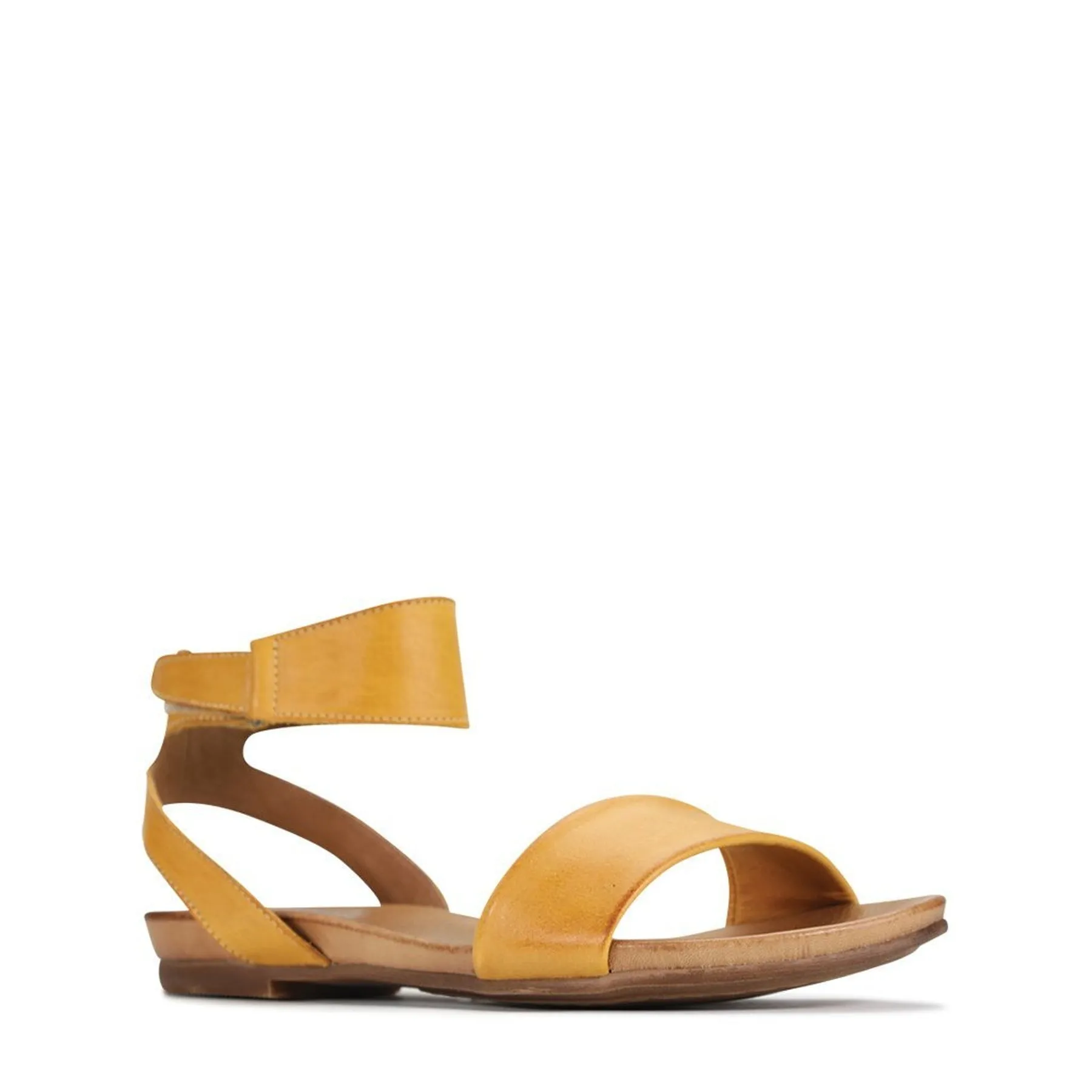 LAUREN ANKLE STRAP SANDALS LEATHER