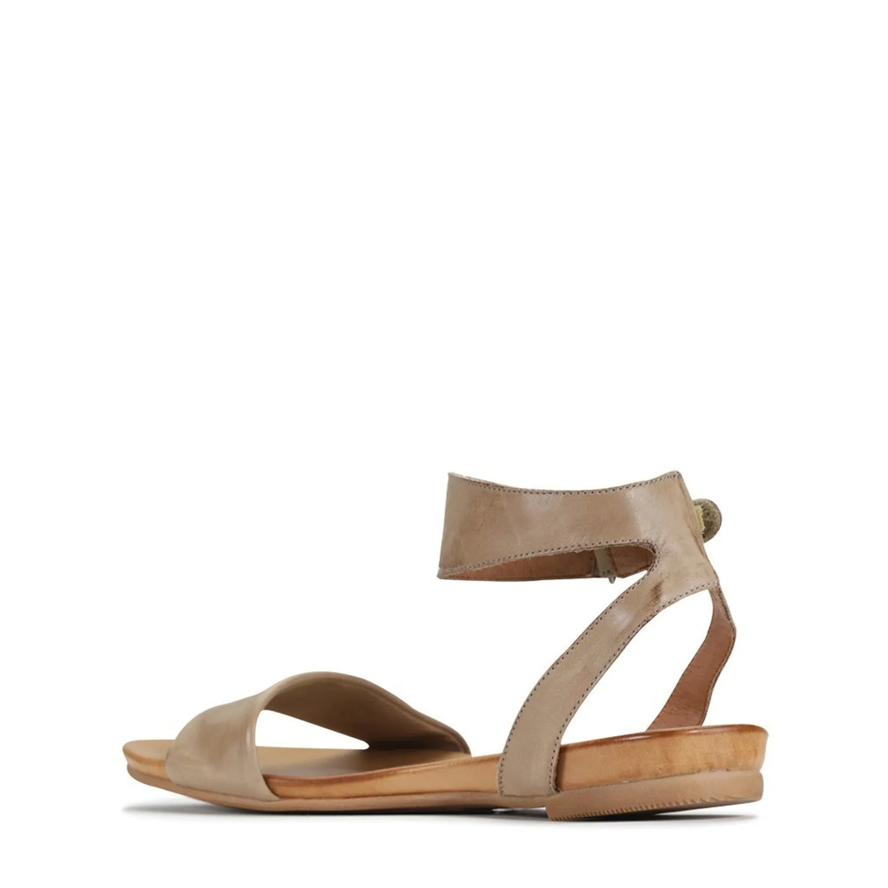 LAUREN ANKLE STRAP SANDALS LEATHER