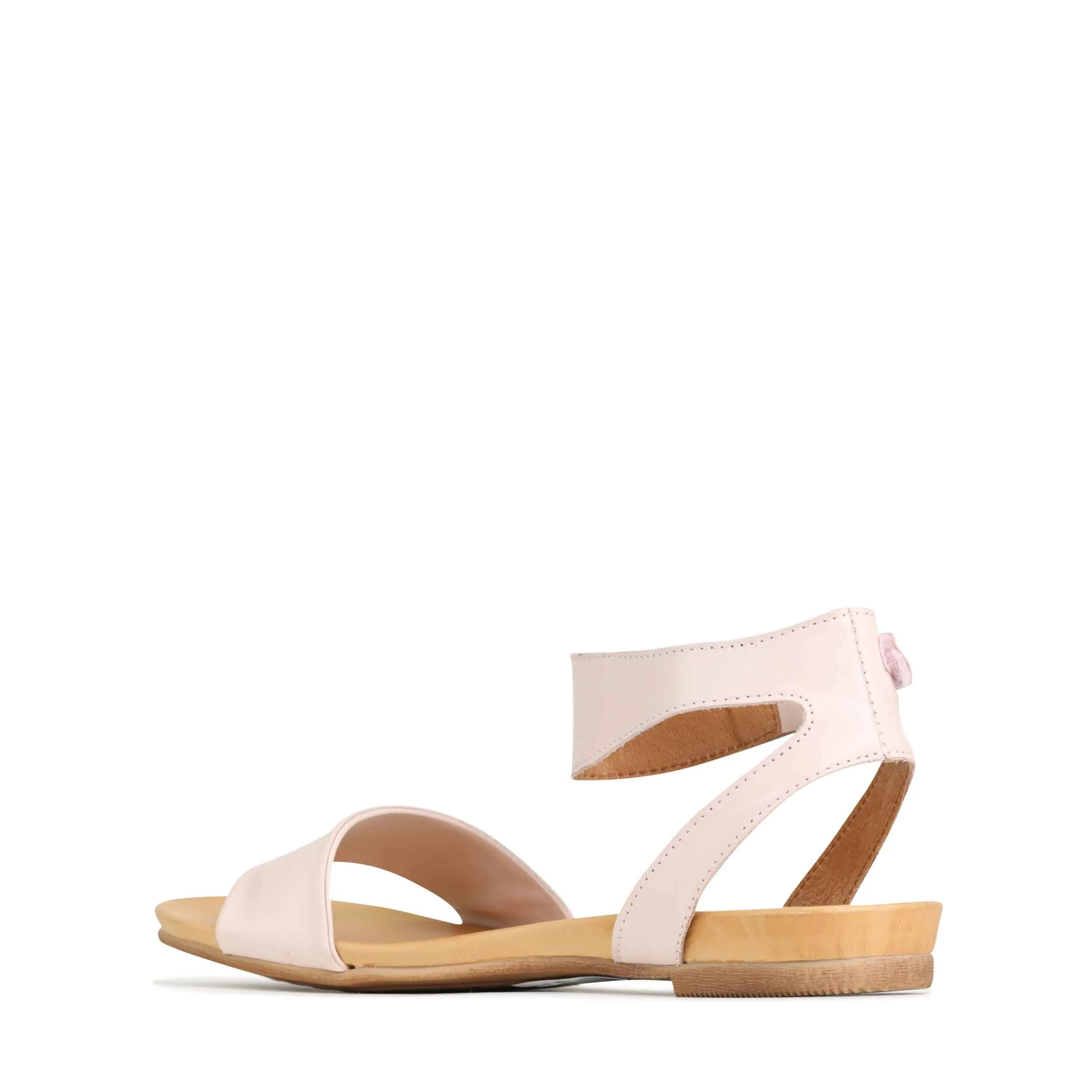 LAUREN ANKLE STRAP SANDALS LEATHER