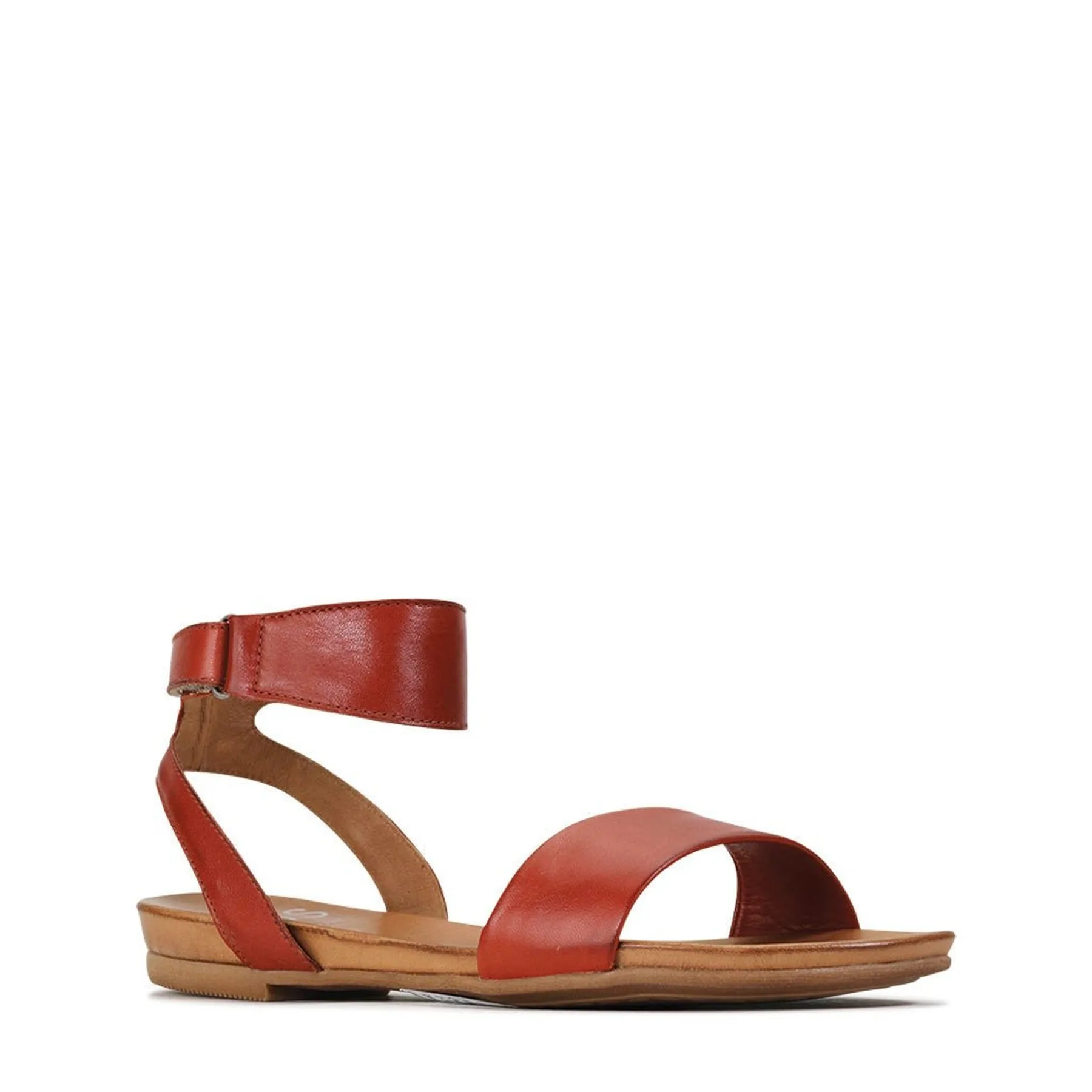 LAUREN ANKLE STRAP SANDALS LEATHER