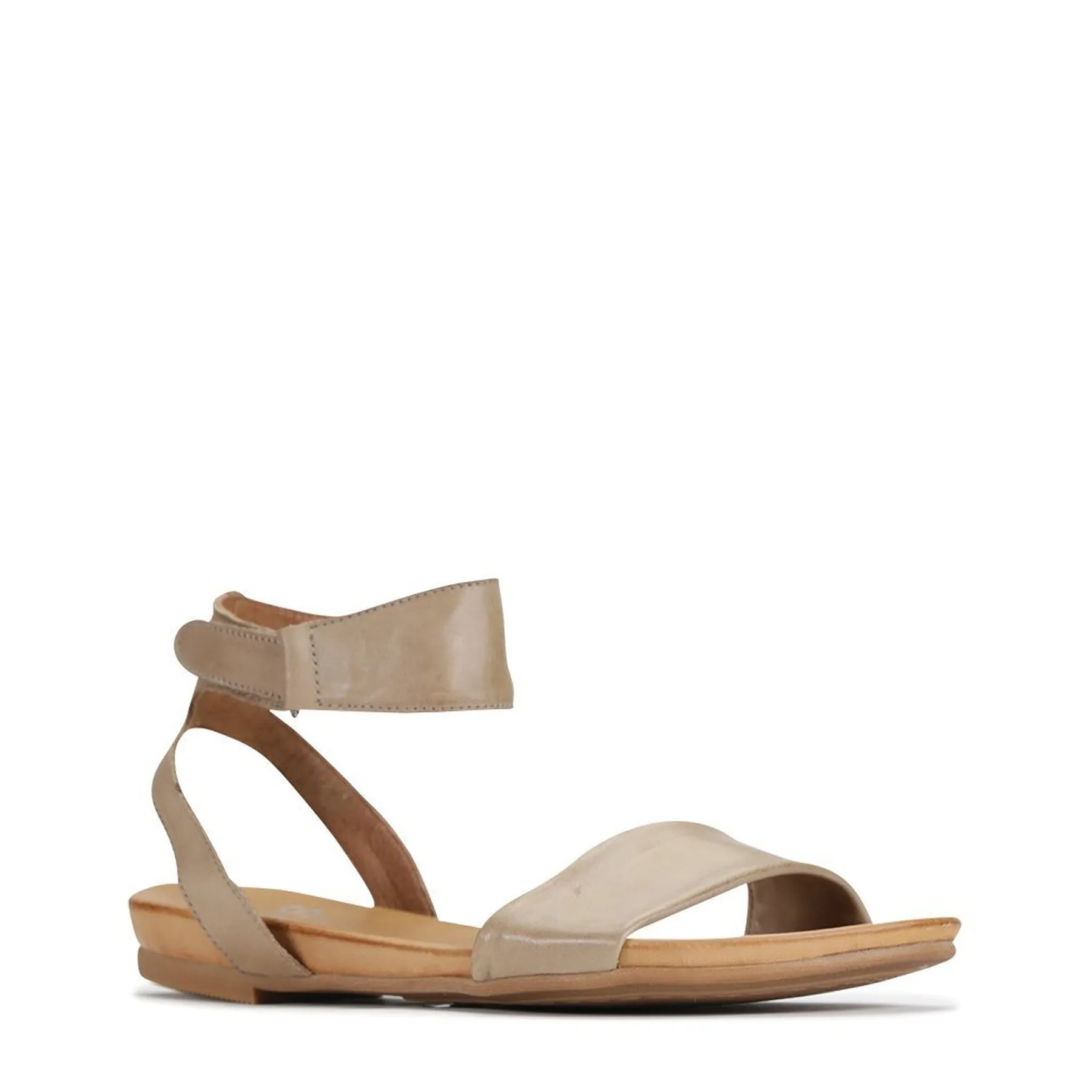 LAUREN ANKLE STRAP SANDALS LEATHER