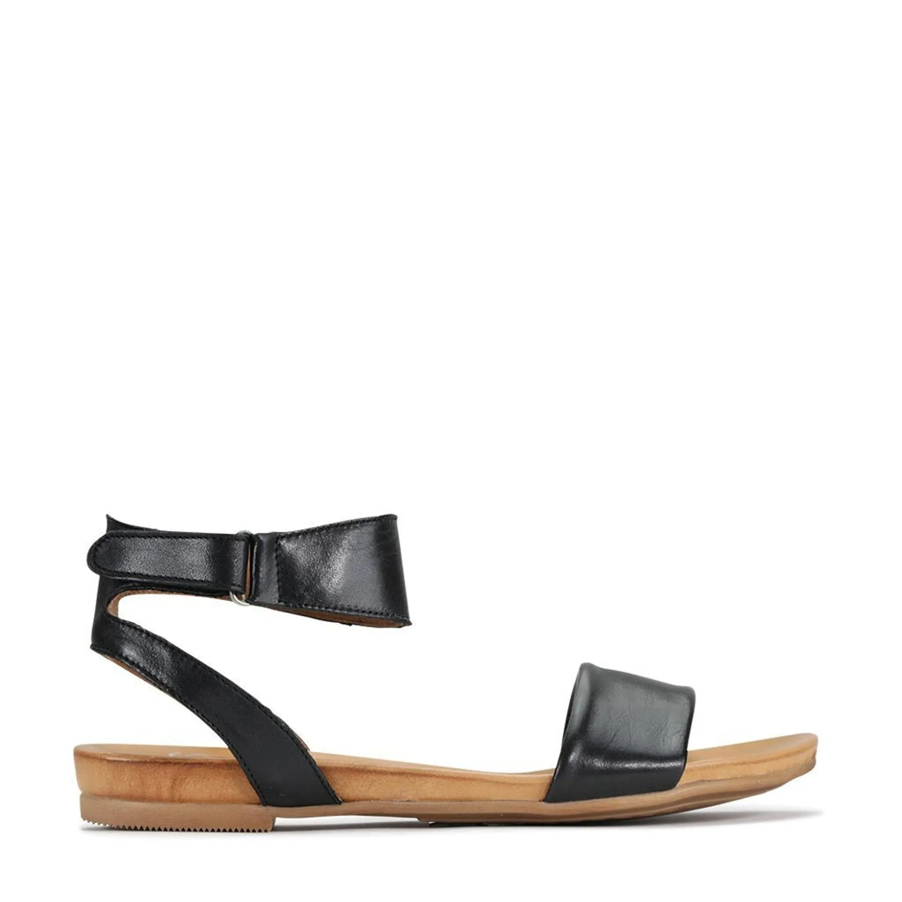 LAUREN ANKLE STRAP SANDALS LEATHER