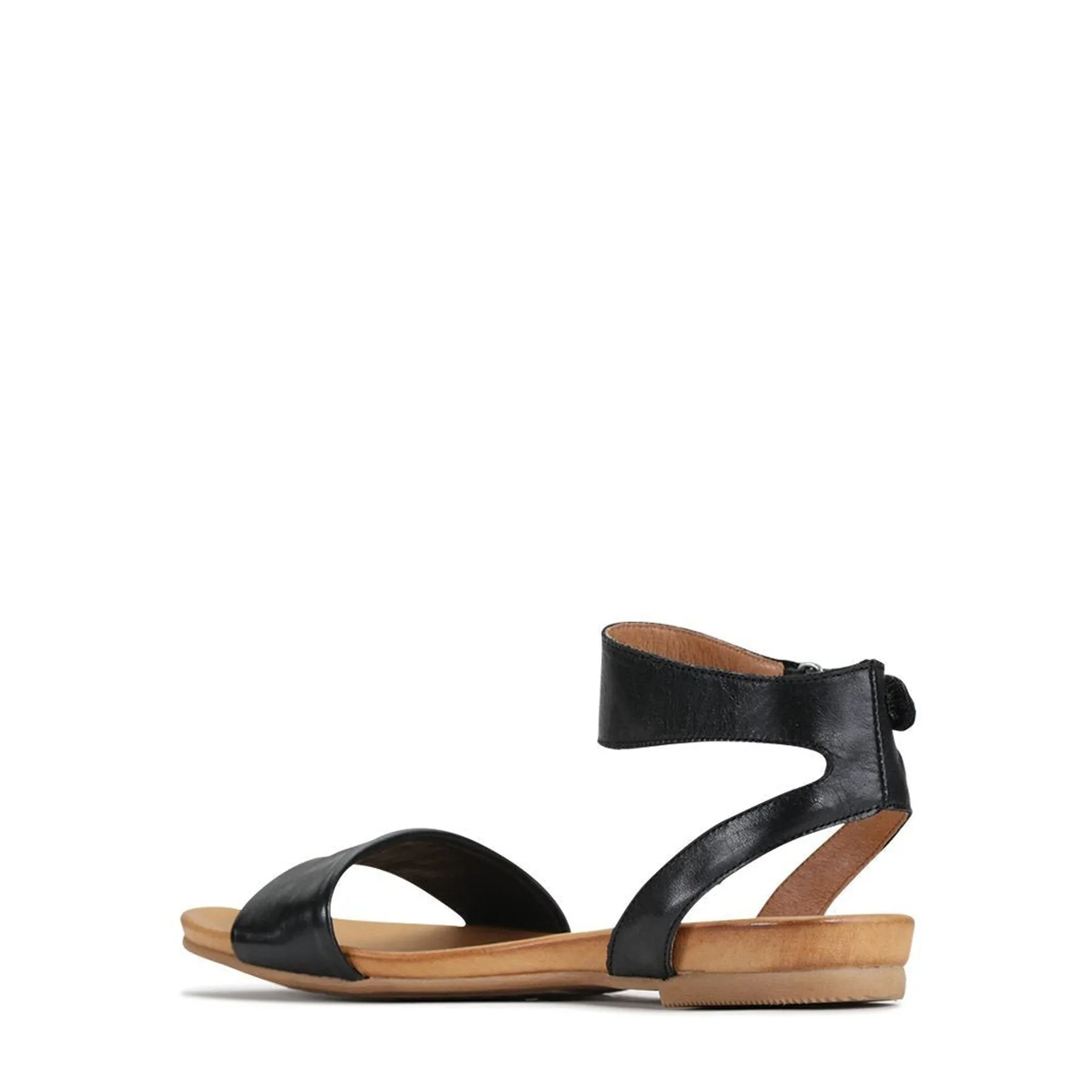 LAUREN ANKLE STRAP SANDALS LEATHER