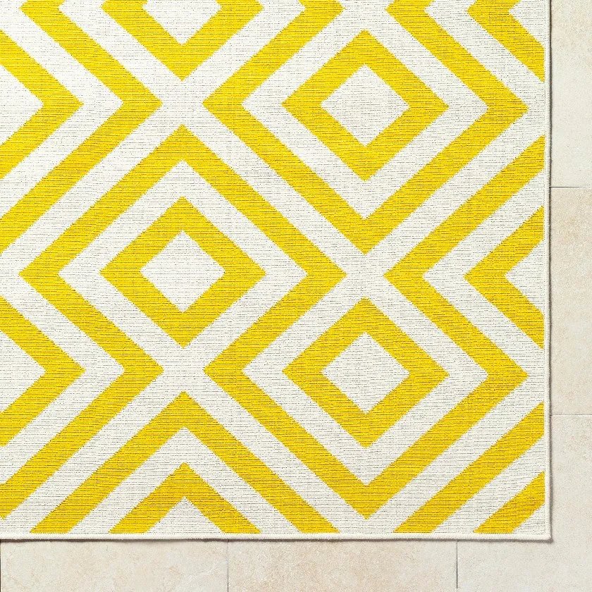 Maya Modern Saffron Area Rug