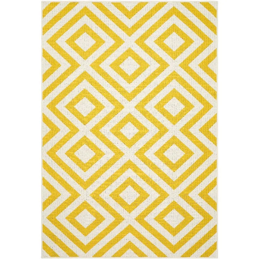 Maya Modern Saffron Area Rug