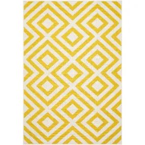 Maya Modern Saffron Area Rug