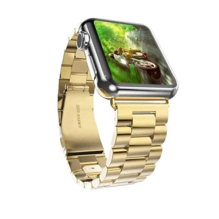 Mercury Apple Metal Watch Band for 42mm - Gold