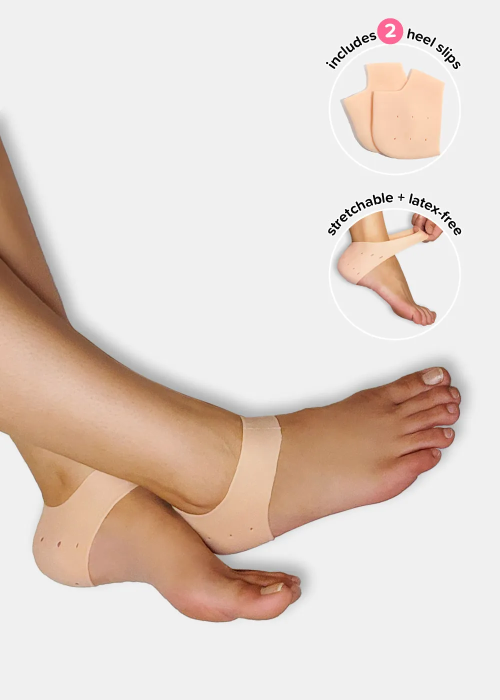 Miss A Silicone Heel Slips