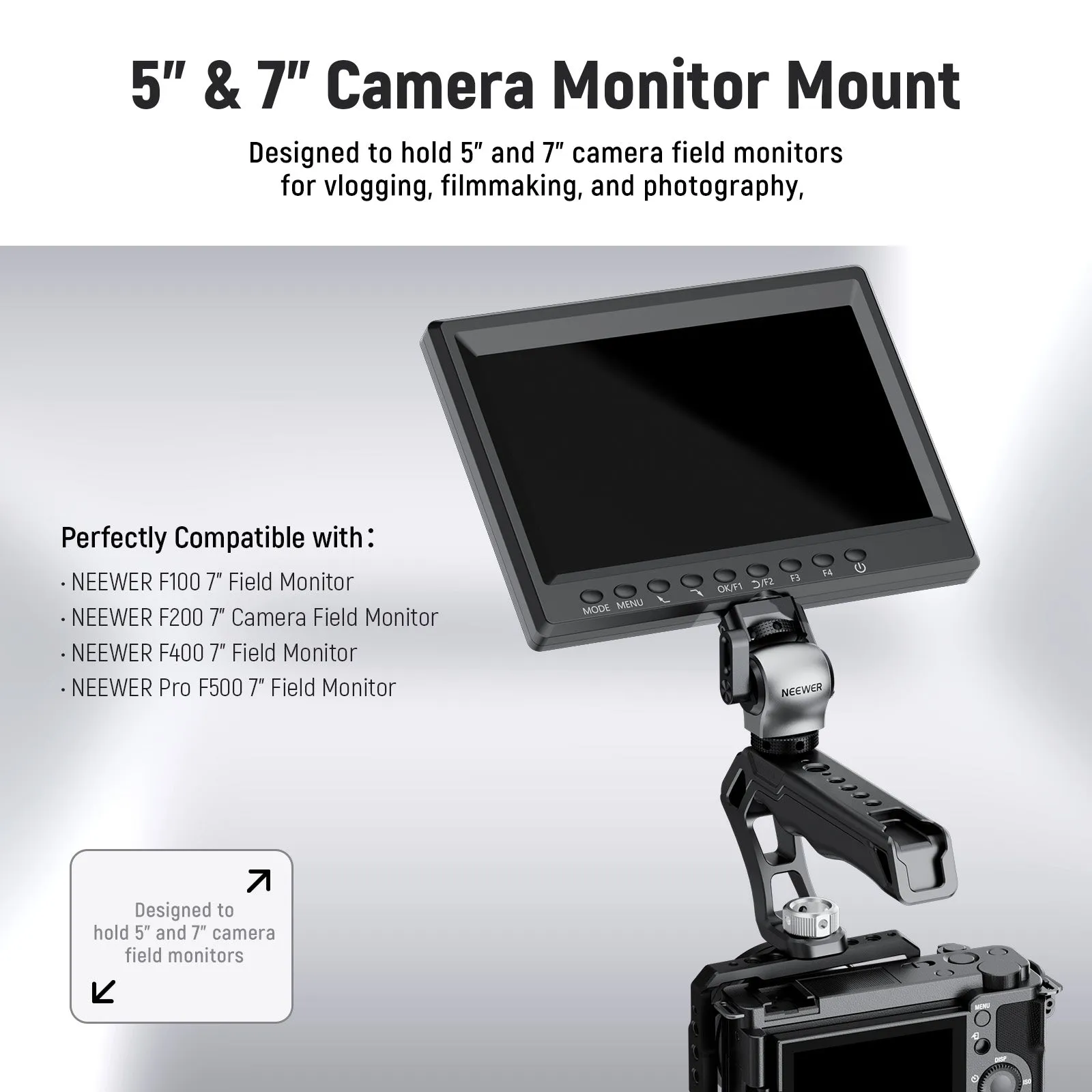 NEEWER MA013/MA014 Color Blocking Monitor Mount