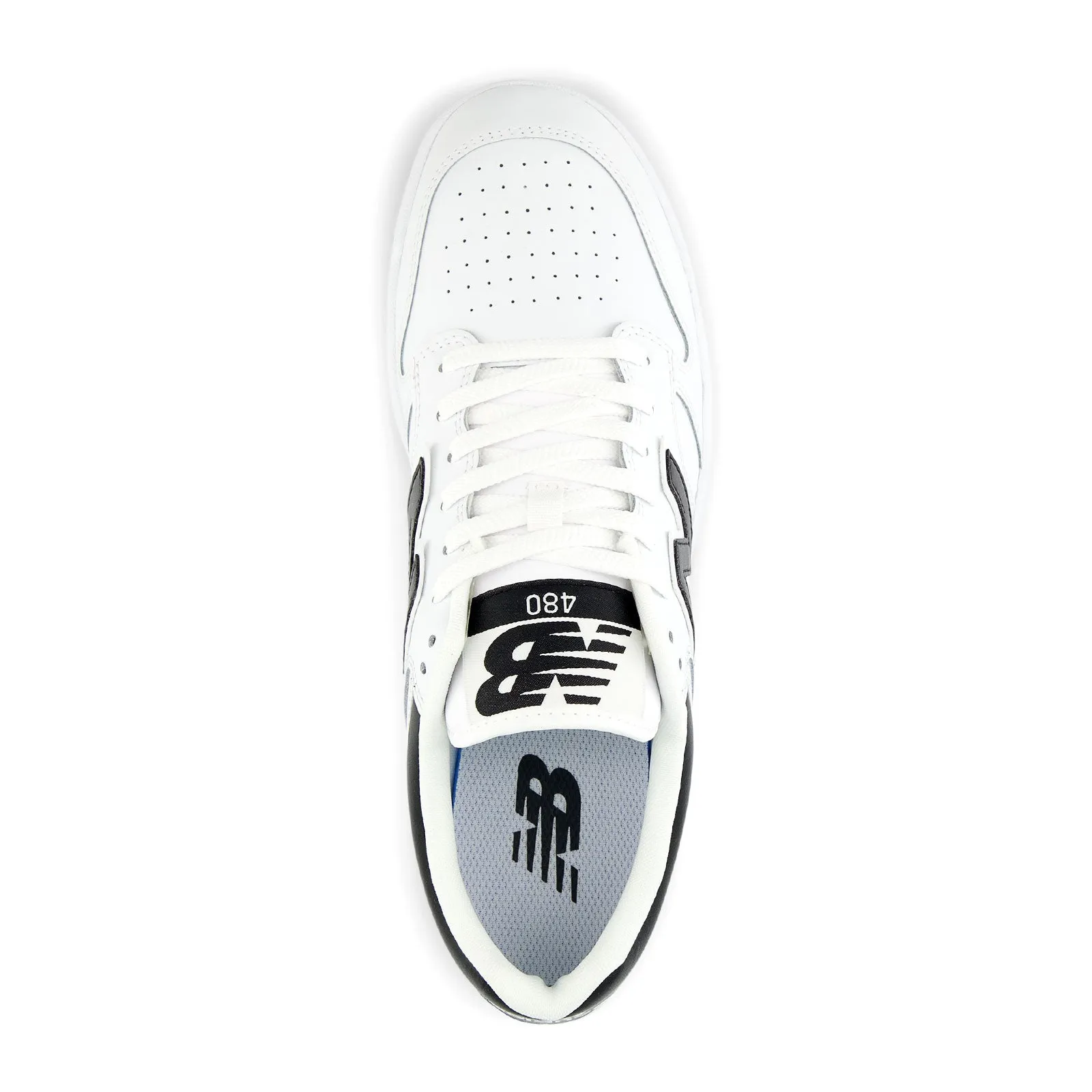 New Balance BB480 (Men) - White/Black