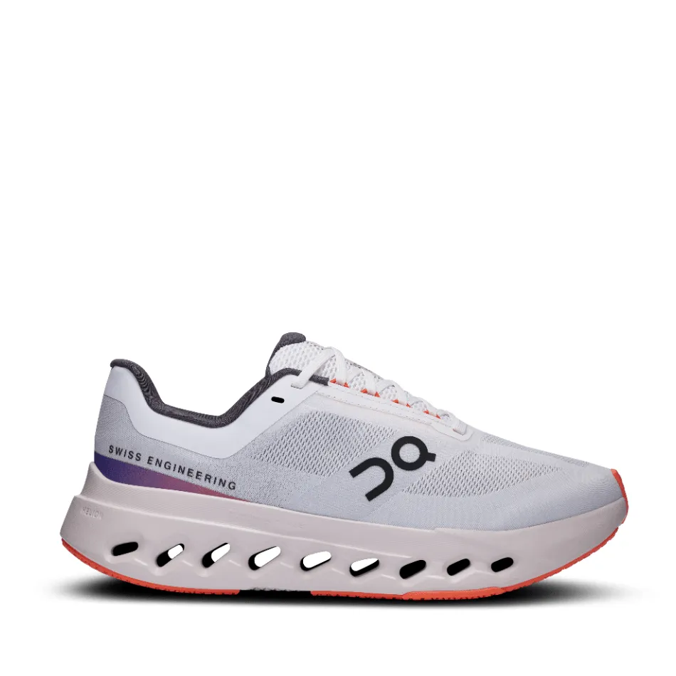 On Cloudsurfer Next Men's Running Shoes in White Flame AW24